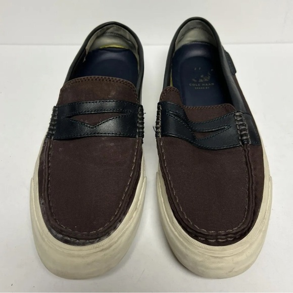 Cole Haan Men’s Pinch Weekender Brown Slip-On Loafers, Size 11 M